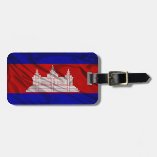 Étiquette À Bagage Drapeau du Cambodge
