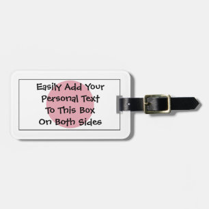 Étiquette À Bagage Drapeau du Japon Easy ID Personal