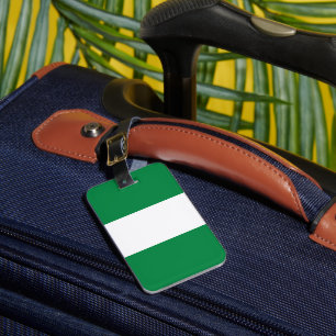 Étiquette À Bagage Drapeau du Nigeria