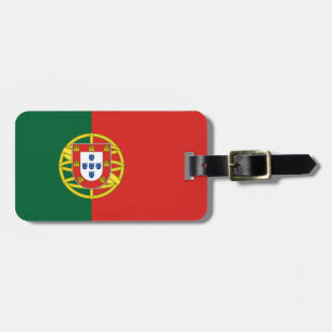 Étiquette À Bagage Drapeau du Portugal