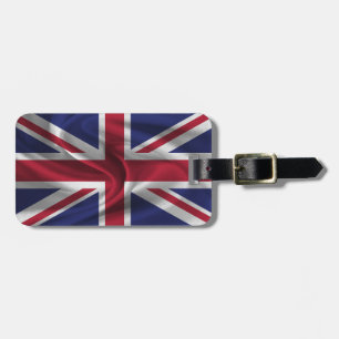 Étiquette À Bagage Drapeau Du Royaume-Uni