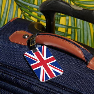 Étiquette À Bagage Drapeau du Royaume-Uni
