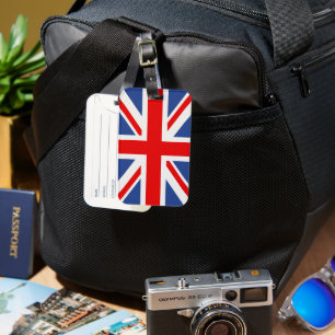 Étiquette À Bagage Drapeau du Royaume-Uni - UK