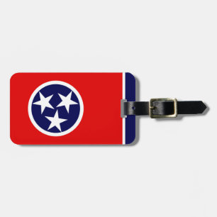 Étiquette À Bagage Drapeau du TENNESSEE -