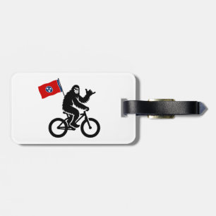 Étiquette À Bagage Drapeau du Tennessee de Bigfoot Cycling