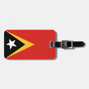 Étiquette À Bagage Drapeau du Timor-Leste