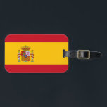 Étiquette À Bagage Drapeau Espagne<br><div class="desc">Drapeau Espagne</div>