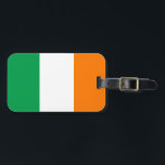 Étiquette À Bagage Drapeau irlandais<br><div class="desc">Drapeau irlandais</div>