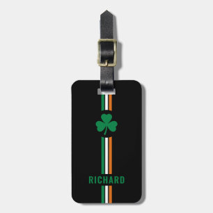 Étiquette À Bagage Drapeau irlandais personnalisé Patriotique Irlande