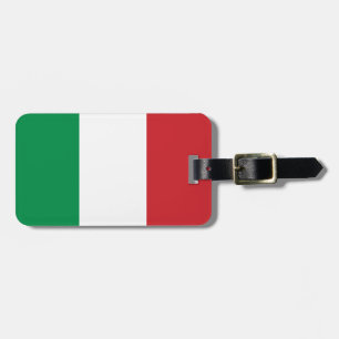 Étiquette À Bagage Drapeau italien
