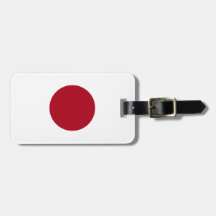 Étiquette À Bagage Drapeau japonais