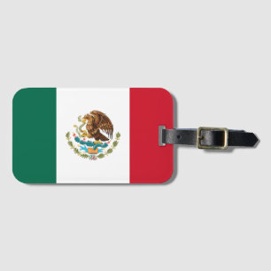 Étiquette À Bagage Drapeau mexicain - Drapeau du Mexique