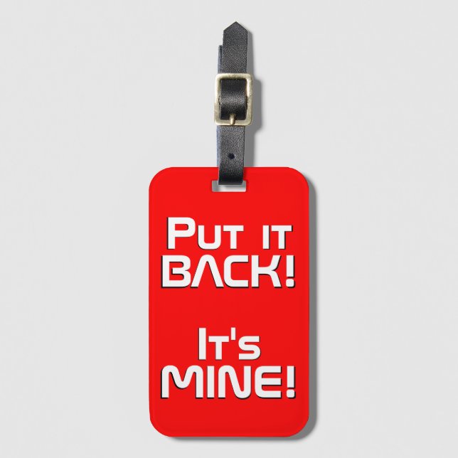 Étiquette À Bagage Drapeau national suisse Patriotique (Devant Vertical)