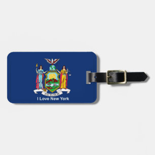 Étiquette À Bagage Drapeau New York & USA pour bagage-Tag-bracelet en