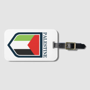 Étiquette À Bagage Drapeau palestinien