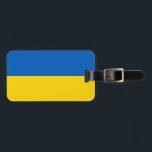Étiquette À Bagage Drapeau ukrainien<br><div class="desc">Drapeau ukrainien</div>