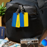 Étiquette À Bagage Drapeau ukrainien<br><div class="desc">Drapeau ukrainien</div>