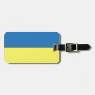 Étiquette À Bagage Drapeau ukrainien