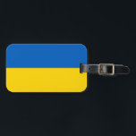 Étiquette À Bagage Drapeau ukrainien<br><div class="desc">Drapeau ukrainien</div>
