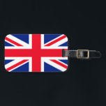 Étiquette À Bagage Drapeau Union Jack du Royaume-Uni<br><div class="desc">Drapeau Union Jack du Royaume-Uni</div>