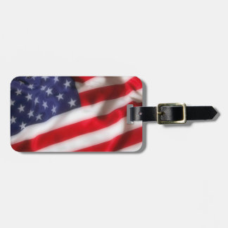 Étiquette À Bagage Drapeau USA