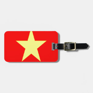Étiquette À Bagage drapeau vietnam
