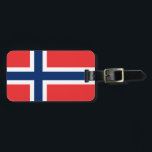 Étiquette À Bagage Drapeaux norvégiens pour bagages et valises<br><div class="desc">Plaques de bagages norvégiennes pour sacs et valises. Idée cadeau pour les voyageurs de vacances.</div>