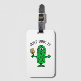 Étiquette À Bagage Drôle Dink it Pickleball Jouer Pickleball