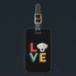 Étiquette À Bagage Drôle J'Aime Labrador J'Aime Mon Chien Pompe Amour<br><div class="desc">J'Aime Le Labrador. Design amusant et mignon pour les amateurs de chien et de chiot, sauveteur d'animaux et propriétaire de l'animal. Cette marchandise rétro vintage est idéale pour grand-père, grand-mère, mari, femme, papa, maman, oncle, tante, fils, fille, collègues ou collègues. Que vous soyez infirmier, médecin, enseignant, ingénieur, gestionnaire, médecin ou...</div>