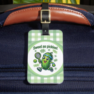 Étiquette À Bagage Drôle mignon sucré comme chatons Pickleball