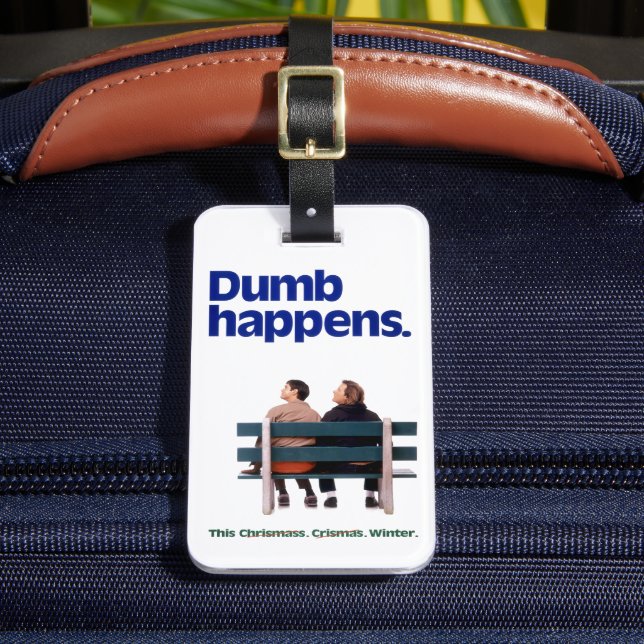 Étiquette À Bagage Dumb and Dumber | Des imperfections (Insitu Rectoal 2)