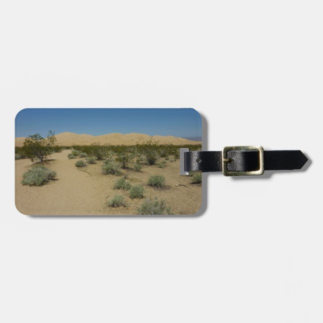 Étiquette À Bagage Dunes de Kelso au parc national de Mojave (Devant horizontal)