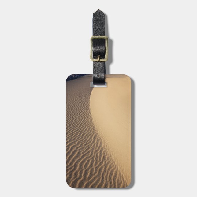 Étiquette À Bagage Dunes de la vallée de Californie (Devant Vertical)