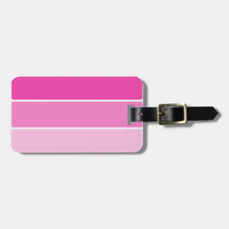 Étiquette À Bagage Échantillons de peinture rose vif