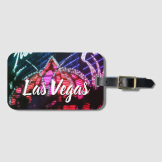 Étiquette À Bagage Éclairage de nuit Vegas Bagage