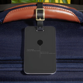 Étiquette À Bagage Éclatement au-delà de votre zone de confort