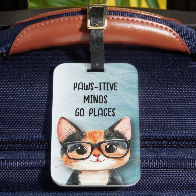 Étiquette À Bagage École de chats mignons, Sports (Insitu Rectoal 2)