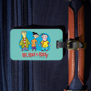 Étiquette À Bagage Ed, Edd, n Eddy Smiling