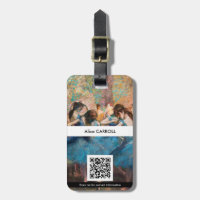 Edgar Degas - Danseurs en bleu - QR Code