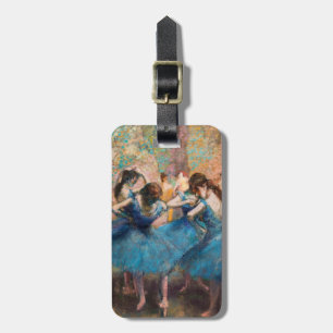 Étiquette À Bagage Edgar Degas - Danseuses en bleu
