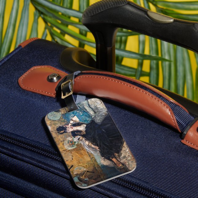 Étiquette À Bagage Edouard Manet - Dame aux Éventails (Insitu Rectoal 1)