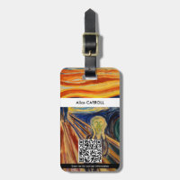 Edvard Munch - The Scream 1910 - QR Code