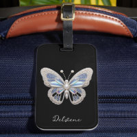 Élégance des papillons Iridescente