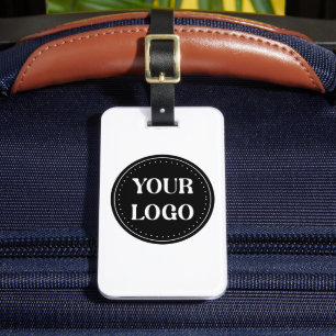 Étiquette À Bagage Élégant, contemporain, poli et personnalisable.