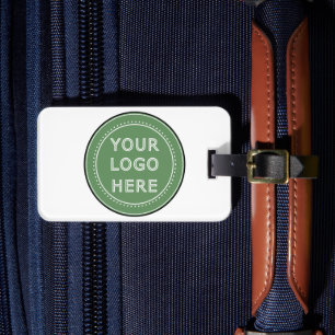 Étiquette À Bagage Élégant, contemporain, poli et personnalisable.