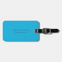 Élégant minimaliste bleu clair