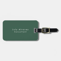 Élégant minimaliste vert clair moderne