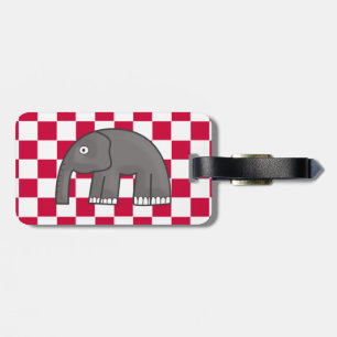 Étiquette À Bagage éléphant