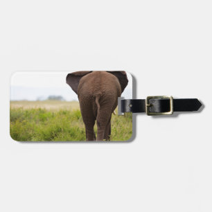 Étiquette À Bagage Eléphant