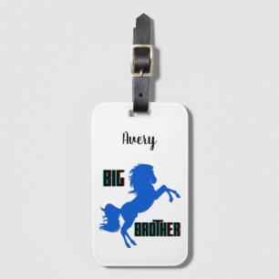Étiquette À Bagage Élevage de chevaux Big Brother